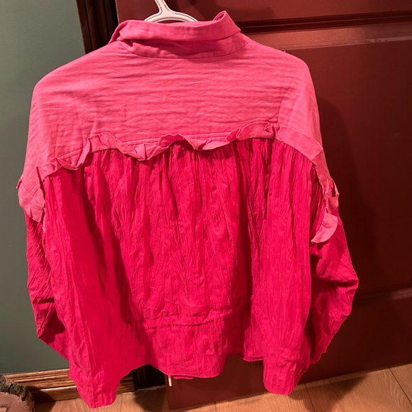 Free People Movement Pink Women's Jacket - Picture 4 of 4